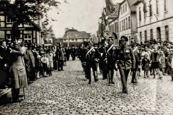 Parade 1. Weltkrieg Verden 1918